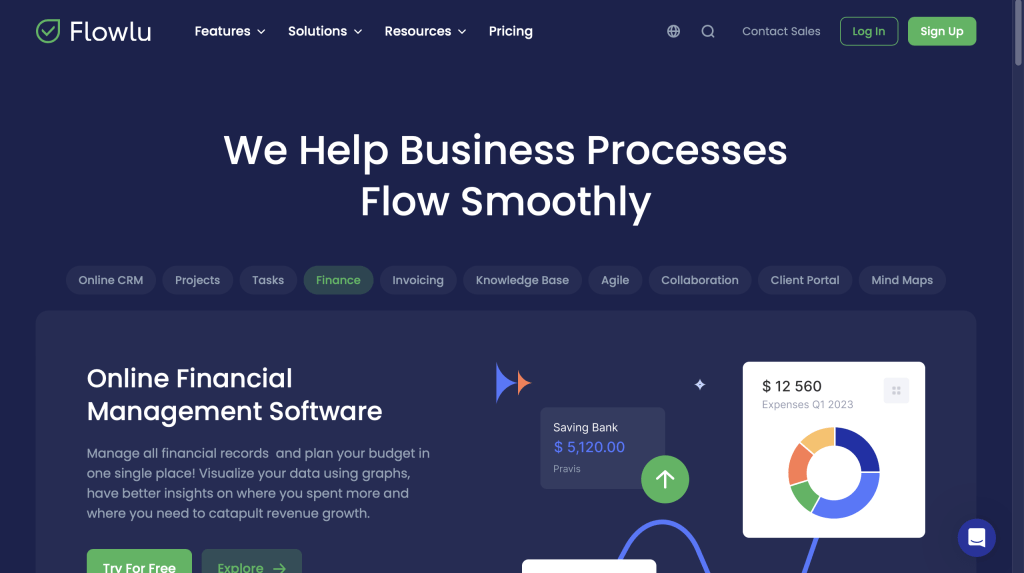 flowlu business management software