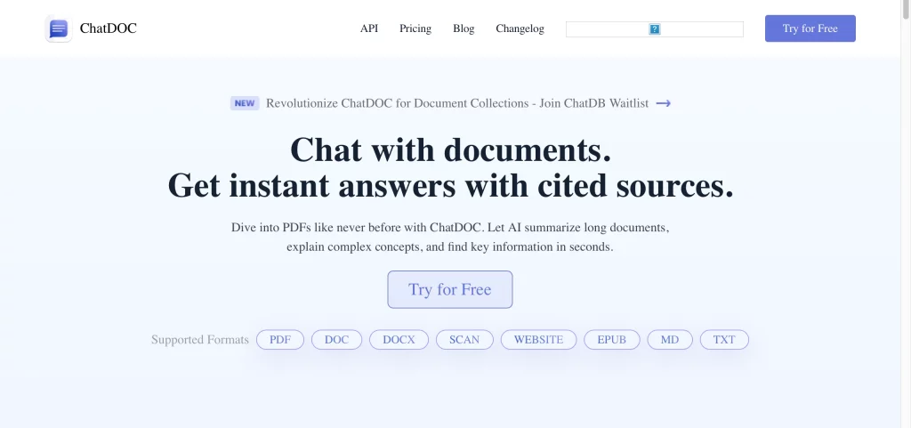 talk to documents