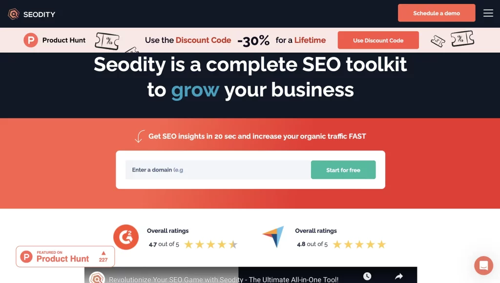 Seodity features pricing and alternatives