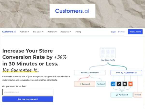 Customers.ai review, features, pricing and alternatives