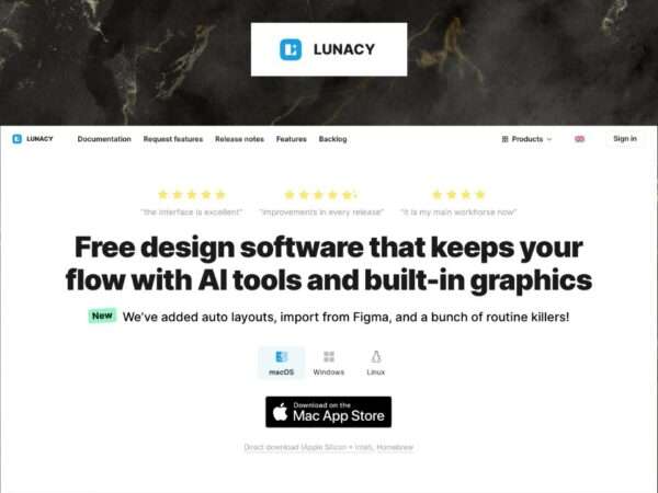 Lunacy review, features, pricing and alternatives