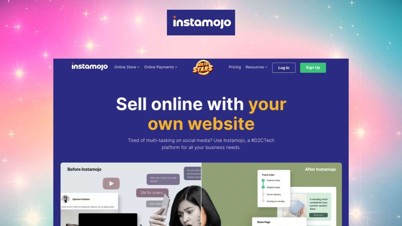 Instamojo - review, features, pricing and alternatives