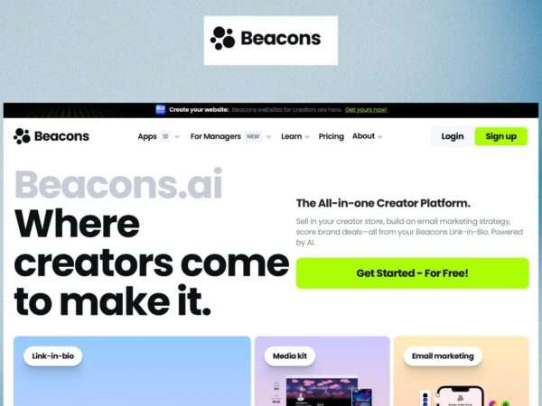 Beacons ai - review, features, pricing and alternatives