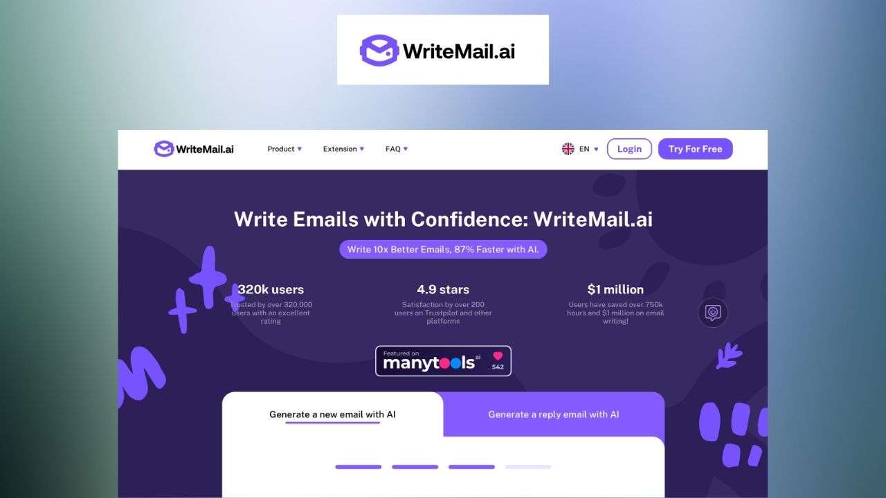 Writemail ai - Review, Features, Pricing & Alternatives