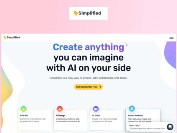 Simplified - review, features, pricing and alternatives
