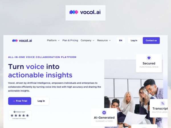 Vocol ai - review, features, pricing and alternatives