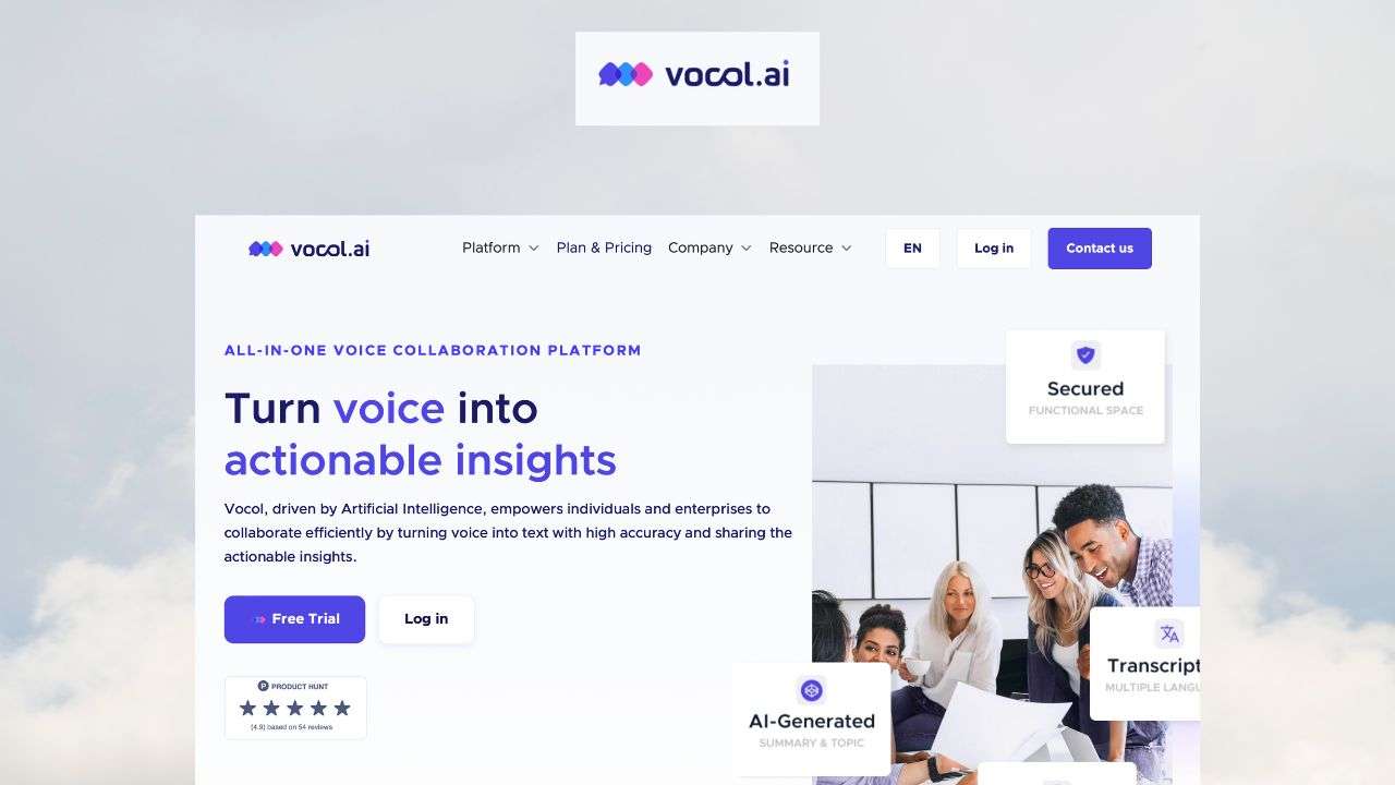 Vocol ai - review, features, pricing and alternatives