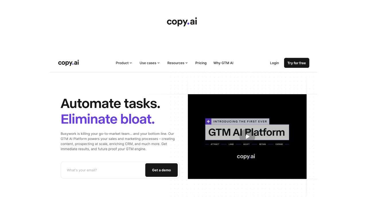 Copy ai - review, features, pricing and alternatives