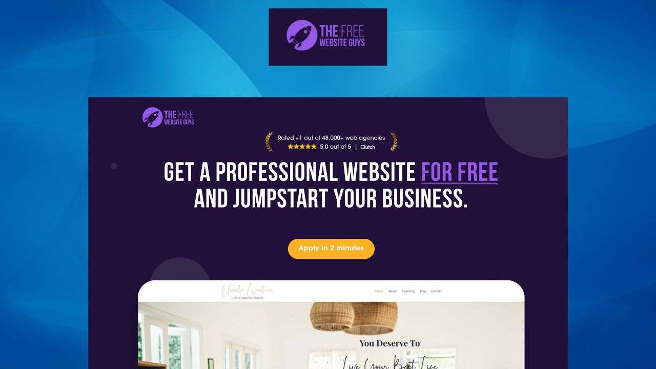 The Free Website Guys - Review, Features, Pricing & Alternatives
