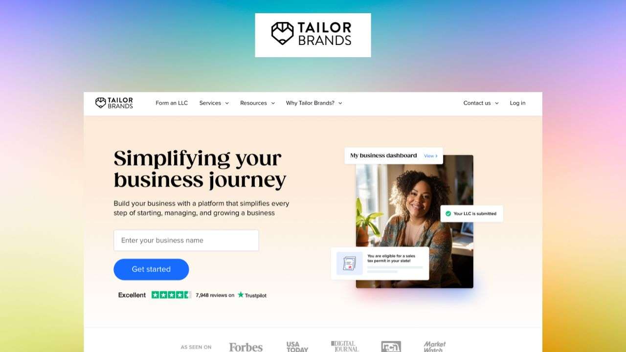 Tailor Brands - review, features, pricing and alternatives