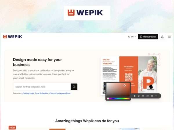 Wepik - review, features, pricing and alternatives