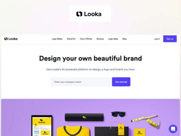 Looka - review, features, pricing and alternatives