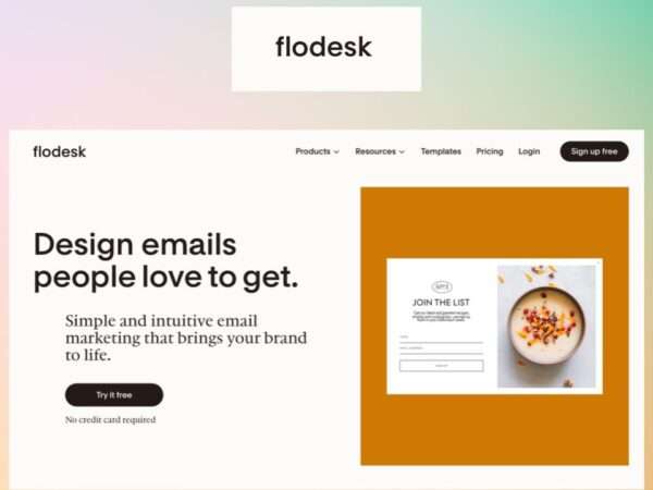 Flodesk - review, features, pricing and alternatives