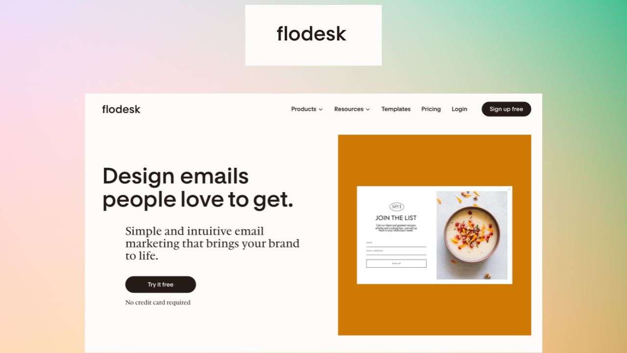 Flodesk - review, features, pricing and alternatives