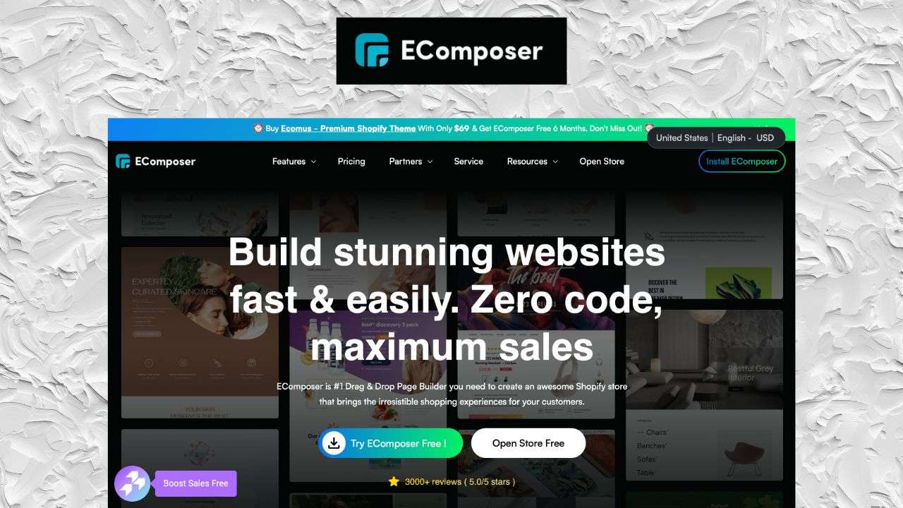 Ecomposer - review, features, pricing and alternatives