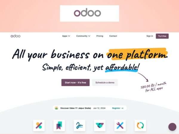 Odoo CRM - - review, features, pricing and alternatives