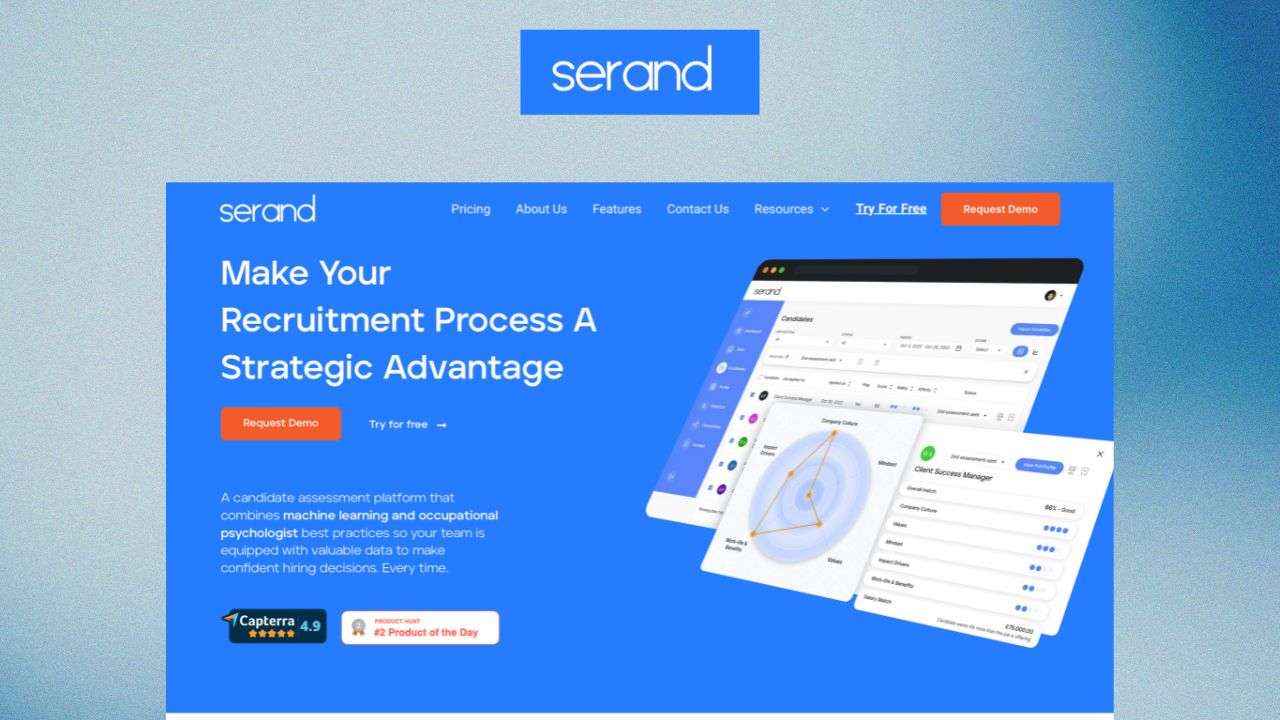 Serand Hiring - review, features, pricing and alternatives