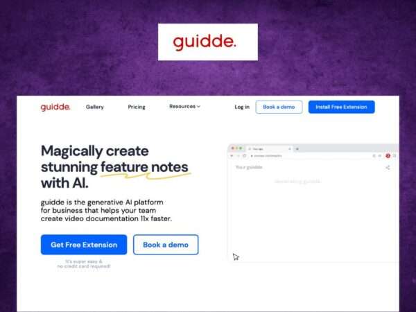 Guidde AI - review, features, pricing and alternatives