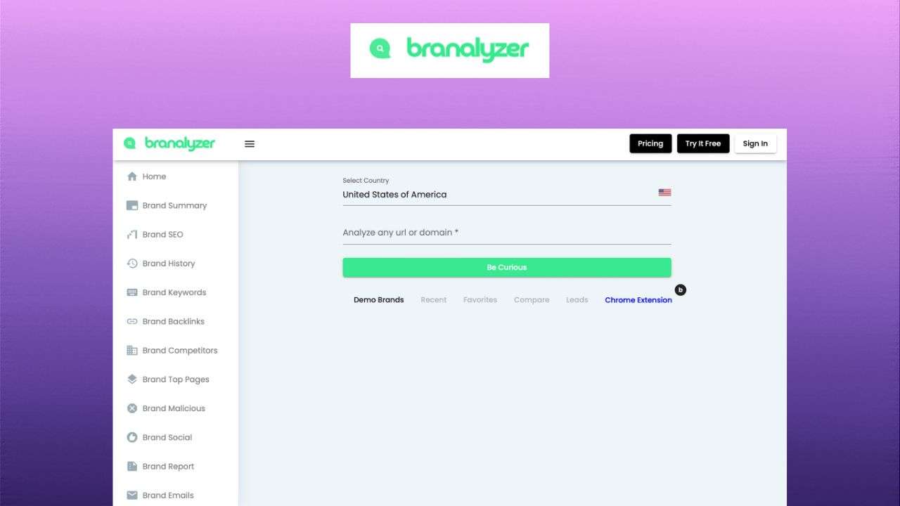 Branalyzer review, features, pricing and alternatives