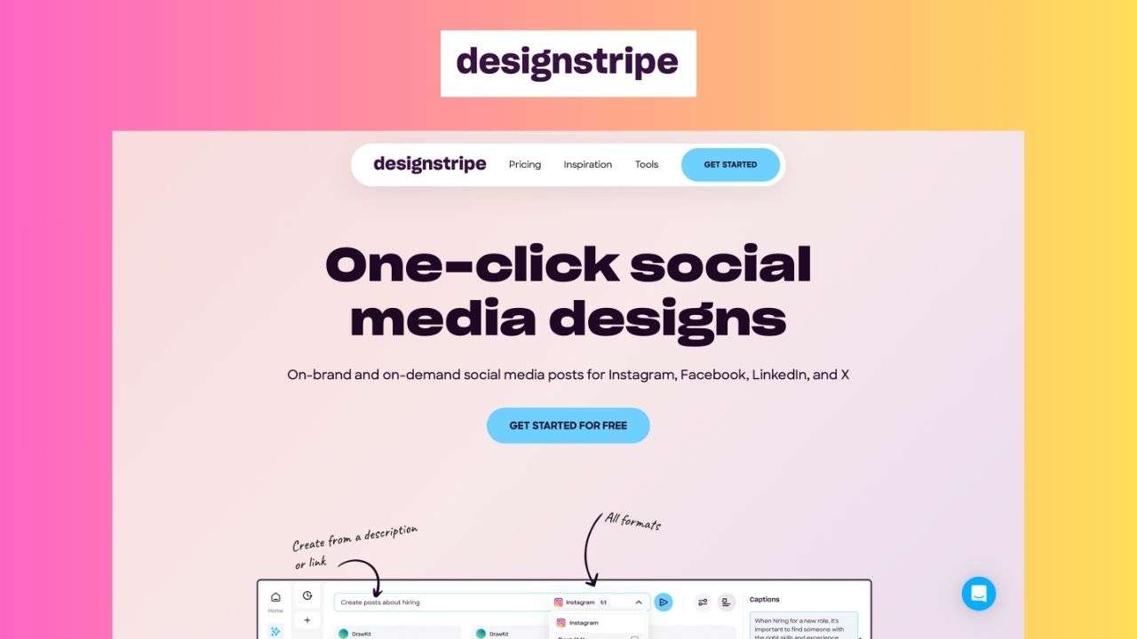 DesignStripe review, features, pricing and alternatives