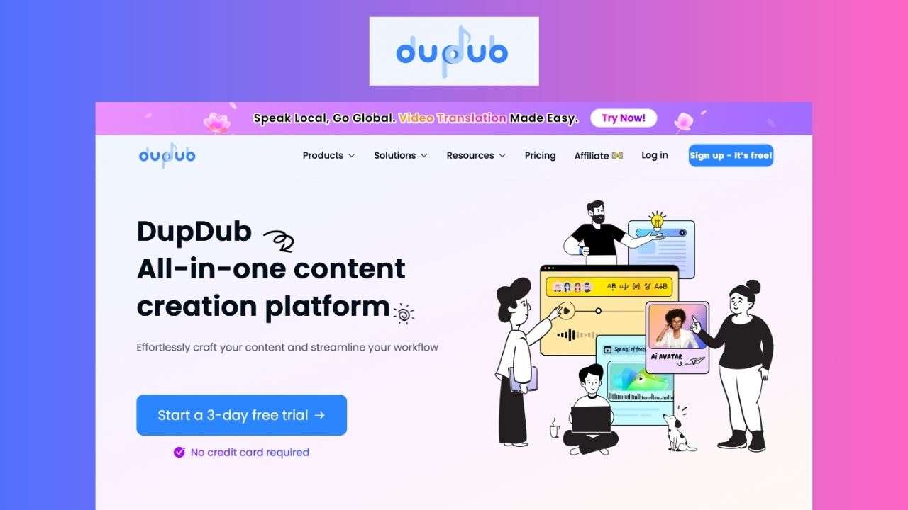 Dupdub ai review, features, pricing and alternatives