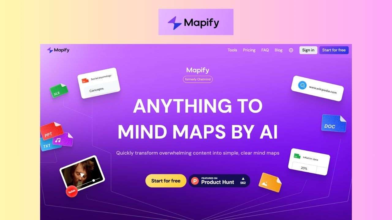 Mapify review, features, pricing and alternatives