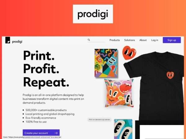 Prodigi review, features, pricing and alternatives