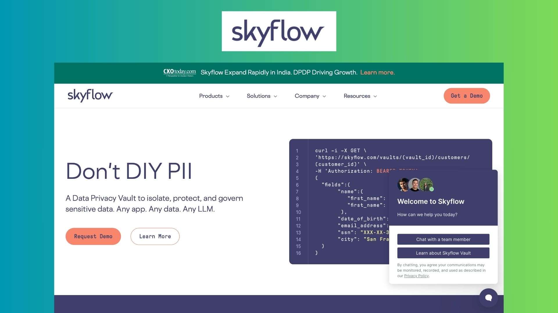 Skyflow reviews, features, pricing and alternatives