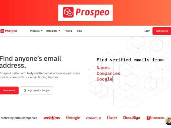 Prospeo Review, Features, Pricing & Alternatives