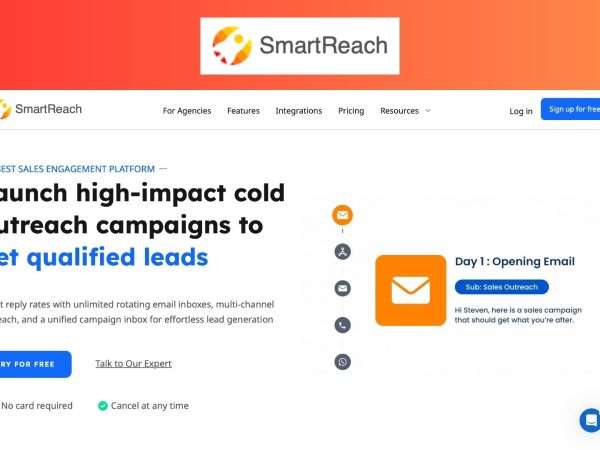 SmartReach Review, Features, Pricing & Alternatives